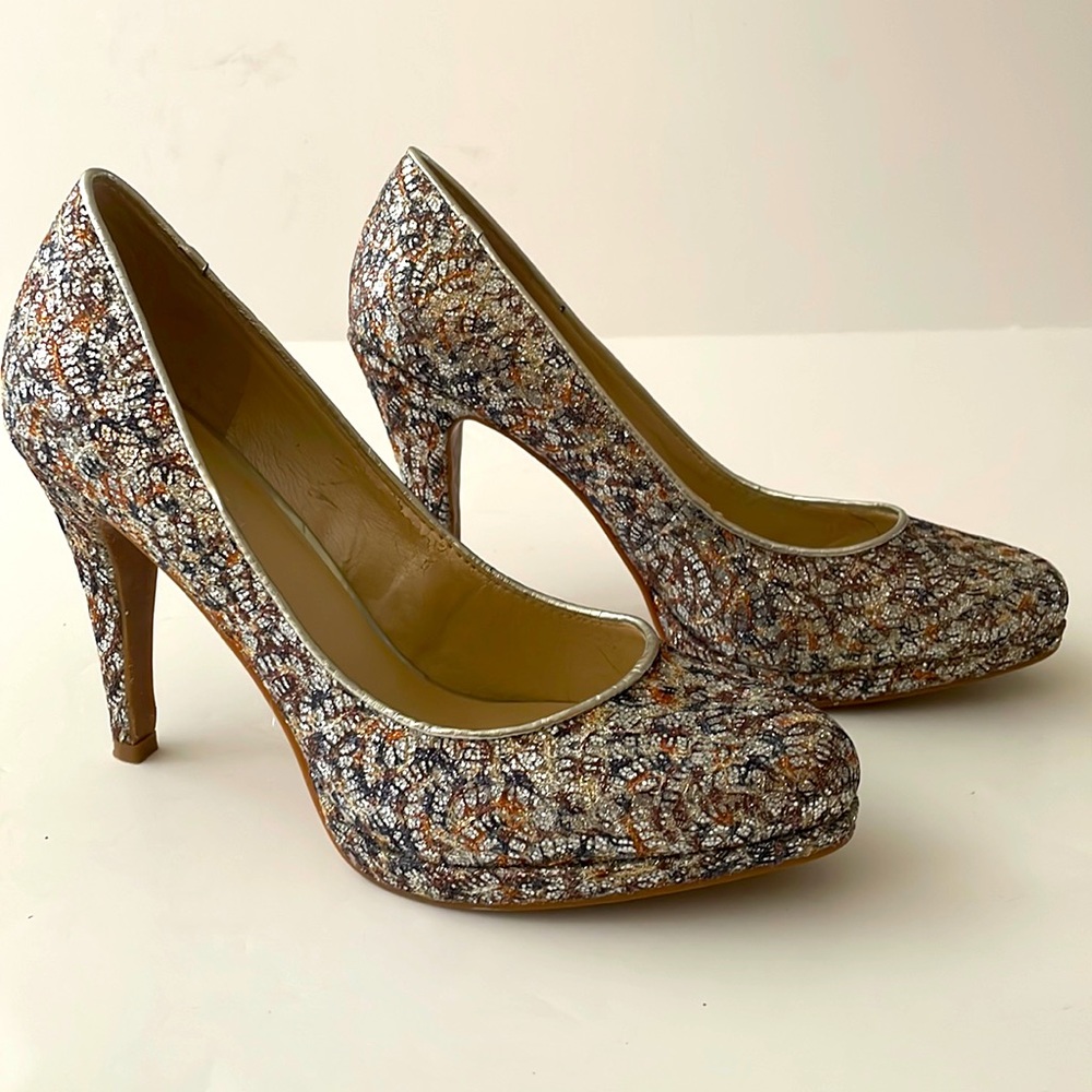 Nine West Rocha Glitter Pumps
